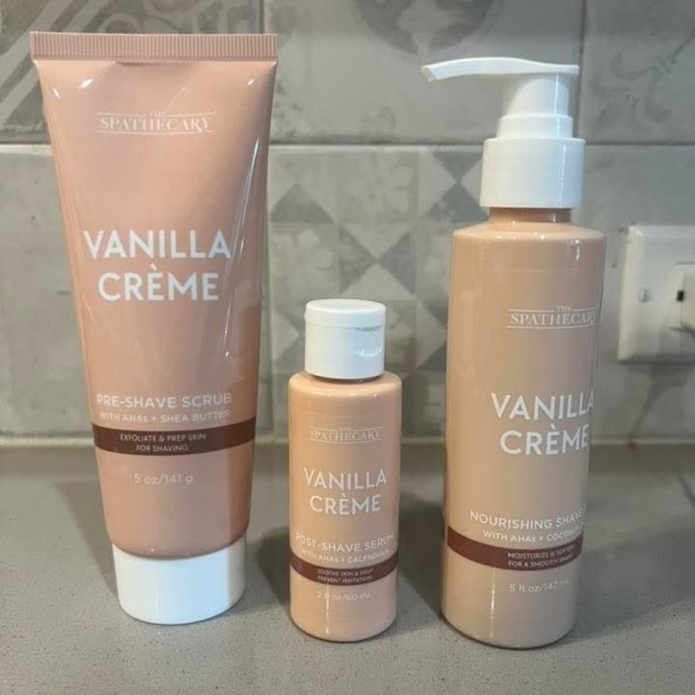 Vanilla Crème Shaving Set
